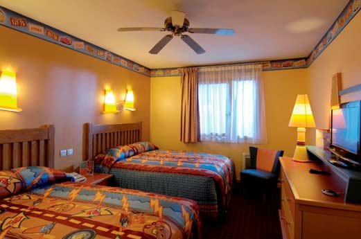 Disney Hotel Santa Fe slaapkamer